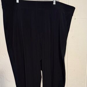 Athleta Women's Brooklyn Ankle Cropped Pant Black SZ 24 Casual Lightweight NWOT